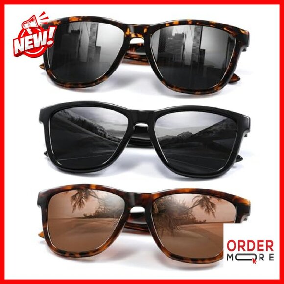 Polarized Sunglasses UV Protection Unisex Driving Retro Classic main image 8